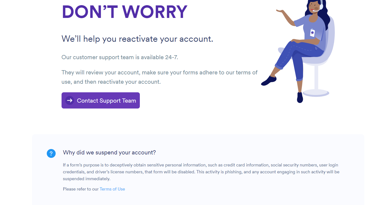Why Has My Account Been Suspended 